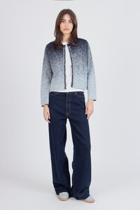 Jacquard-Strickjacke, Murmurationsmuster