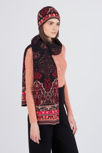 Jacquard Schal, Ornament Muster
