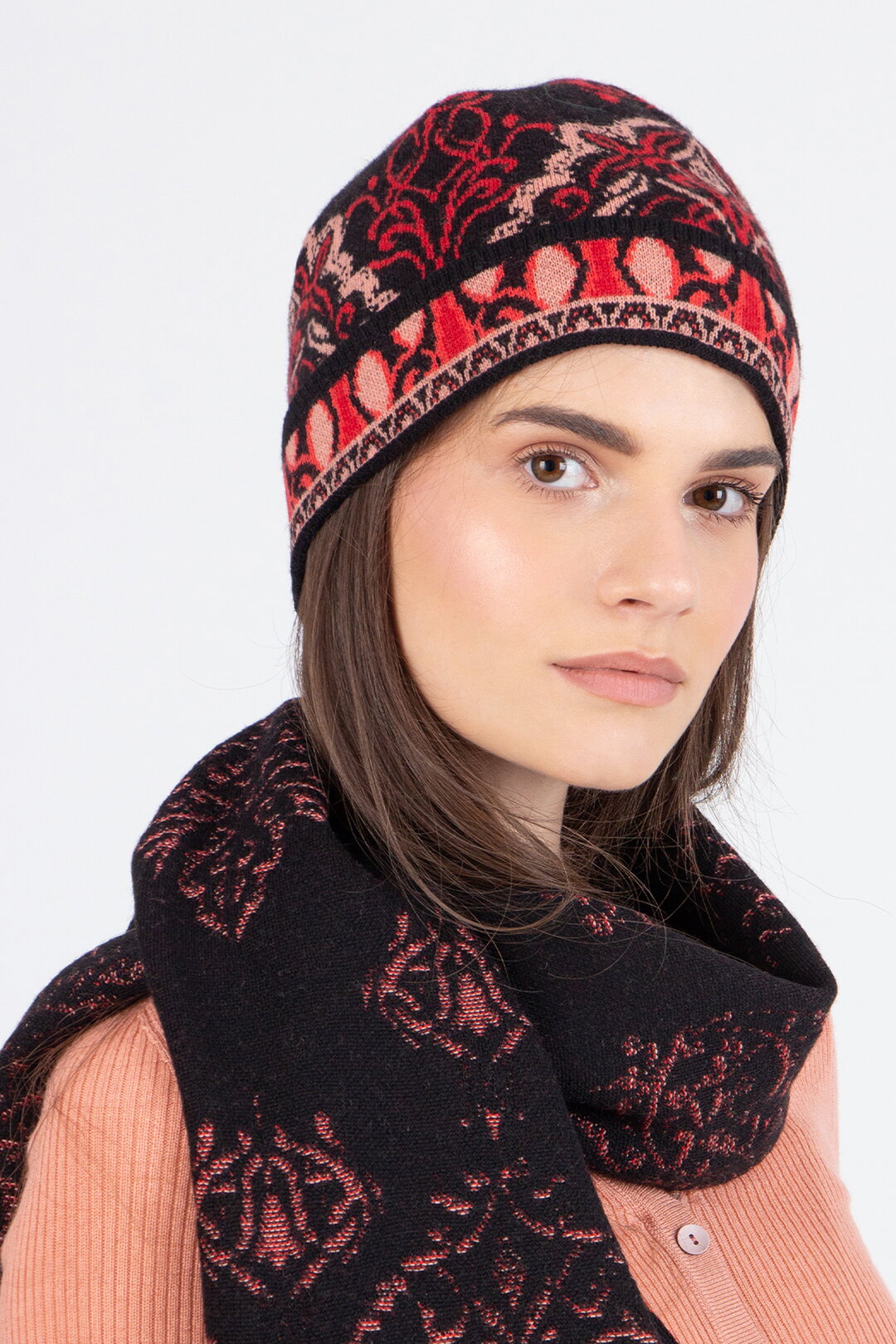 Jacquard-Kappe, Ornament Muster