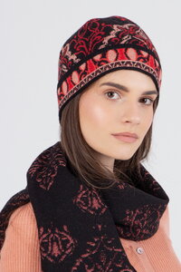 Jacquard-Kappe, Ornament Muster