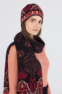 Jacquard-Kappe, Ornament Muster