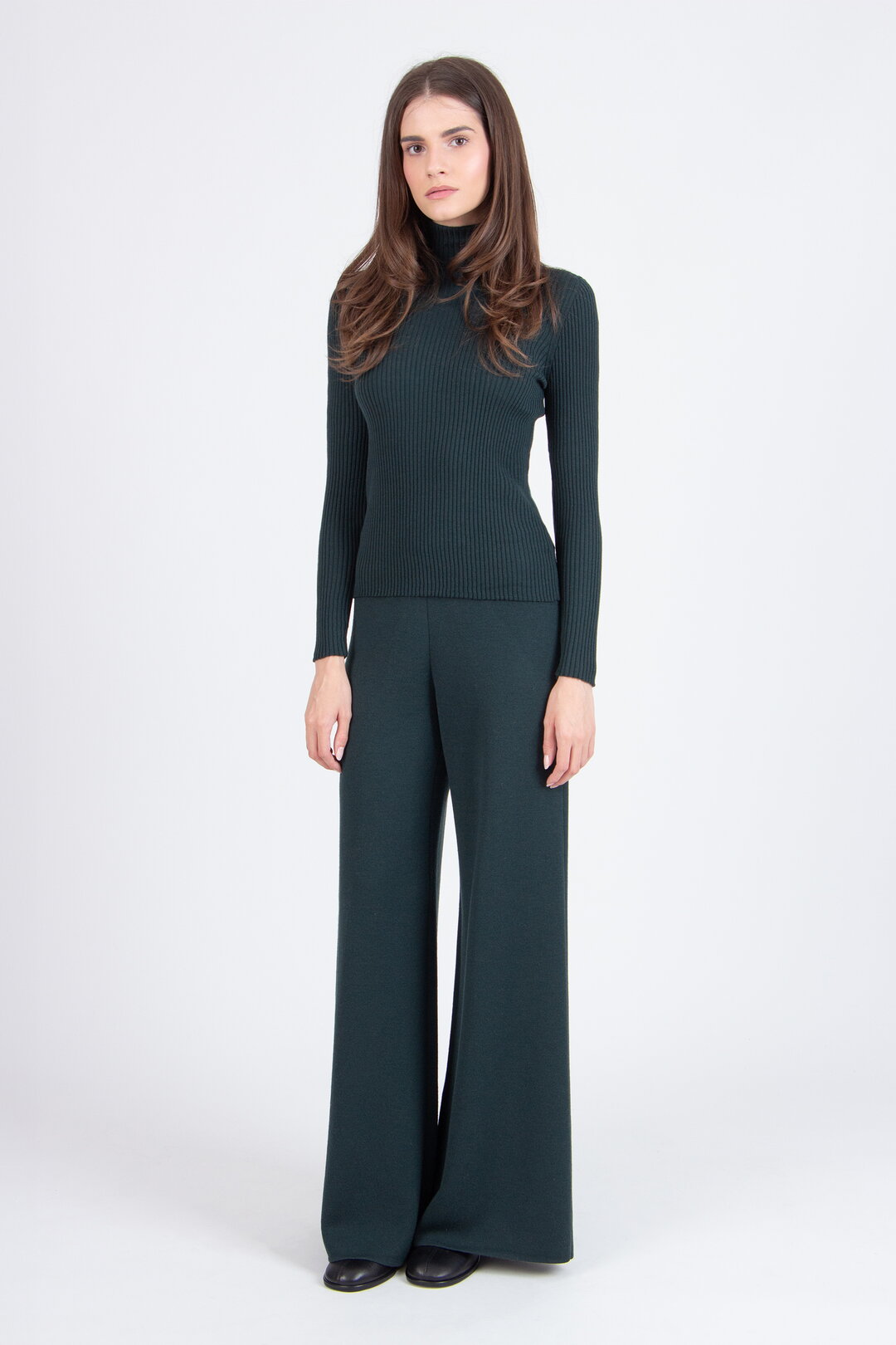 Ribbed Rollneck Pullover