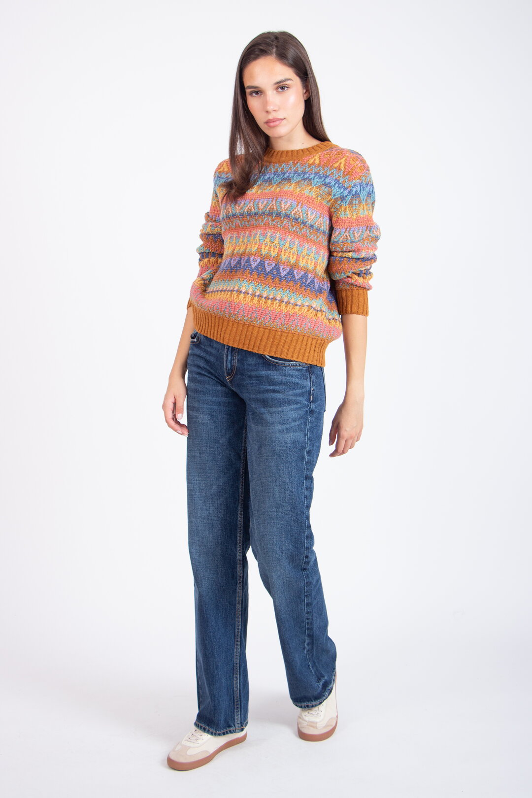 O-Neck Pullover, Re-Dandy Pattern