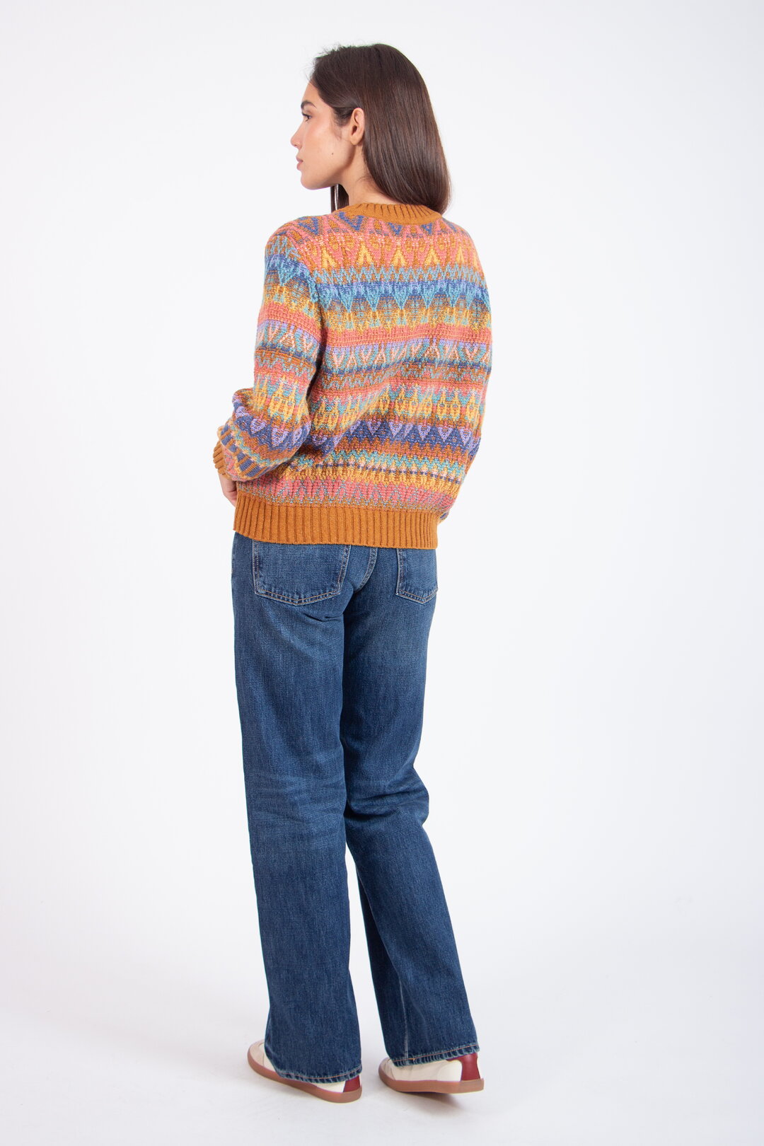 O-Neck Pullover, Re-Dandy Pattern