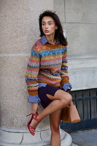 O-Neck Pullover, Re-Dandy Pattern