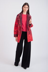 Jacquard-Jacke, Kelim Muster
