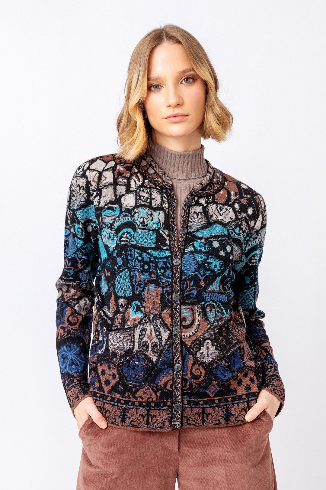 Jacquard Jacket, Trencar Pattern