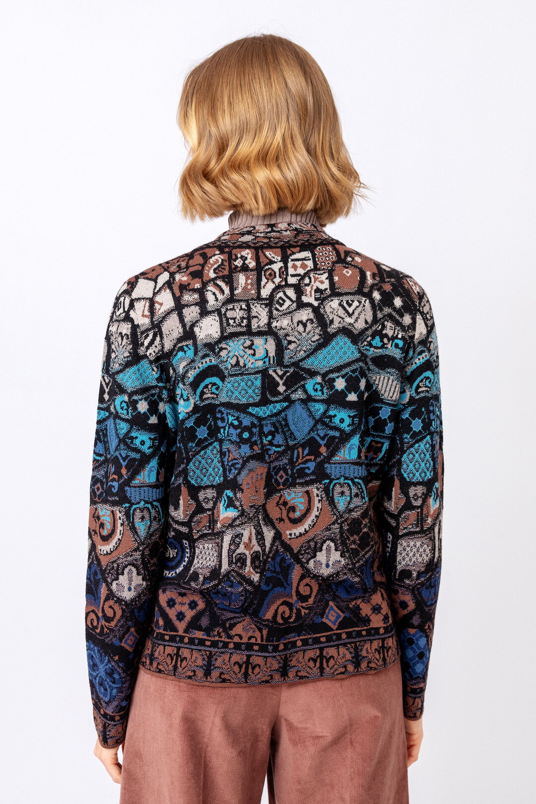 Jacquard Jacket, Trencar Pattern