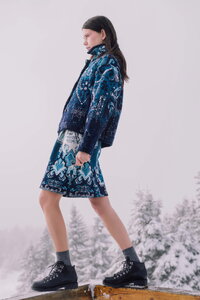 Jacquard Skirt, Kilim Pattern