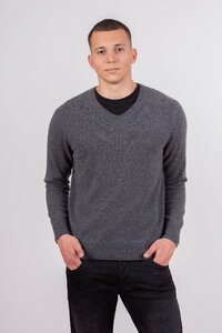 erren-Pullover aus Kaschmir - Mischung  mit V-Ausschnitt