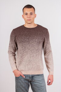 Jacquard-Pullover, Murmurationsmuster