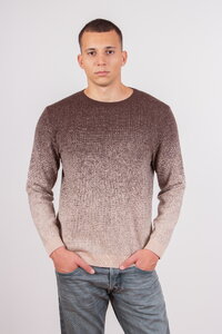 Jacquard-Pullover, Murmurationsmuster