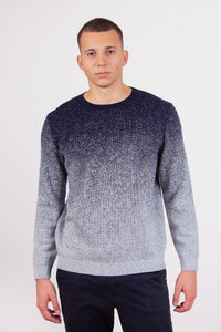 Jacquard-Pullover, Murmurationsmuster