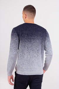 Jacquard-Pullover, Murmurationsmuster