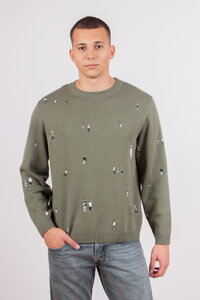 Herrenpullover Snowscape Design