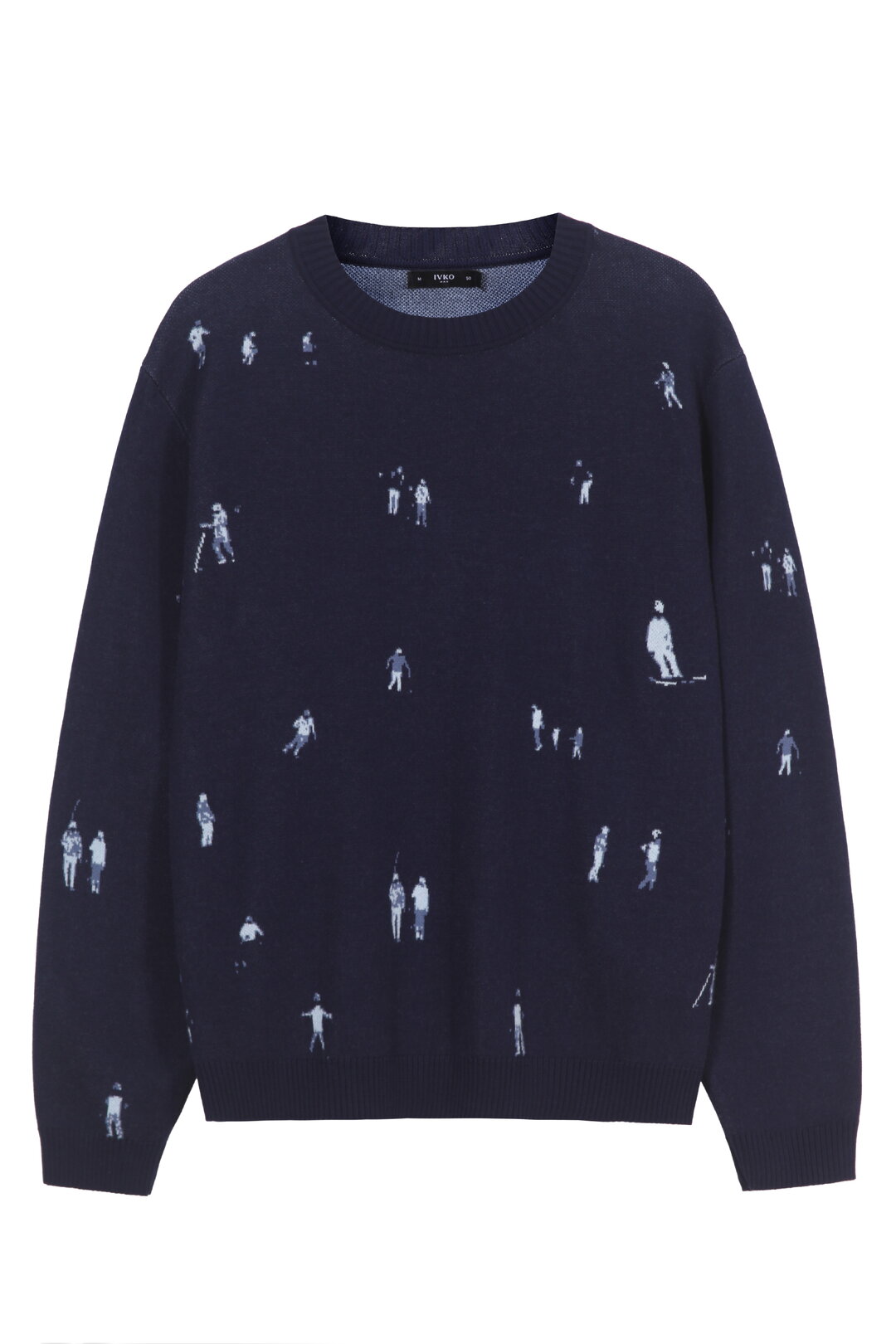 Mans pullover, Snowscape Design