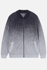 Jacke mit Reißverschluss, Murmurationsmuster