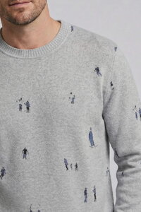 Herrenpullover Snowscape Design