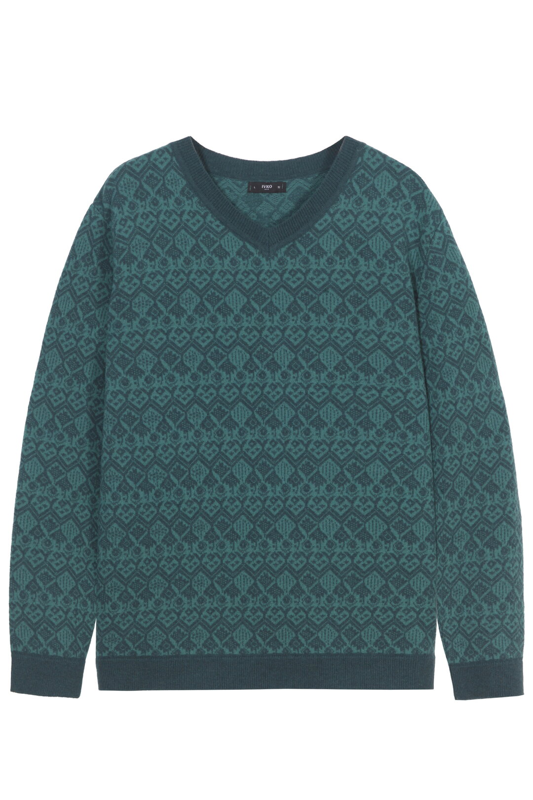 Fair-Isle Ton-in-Ton Herrenpullover