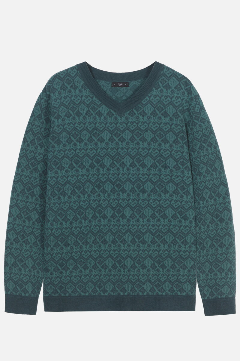 Fair-Isle Ton-in-Ton Herrenpullover