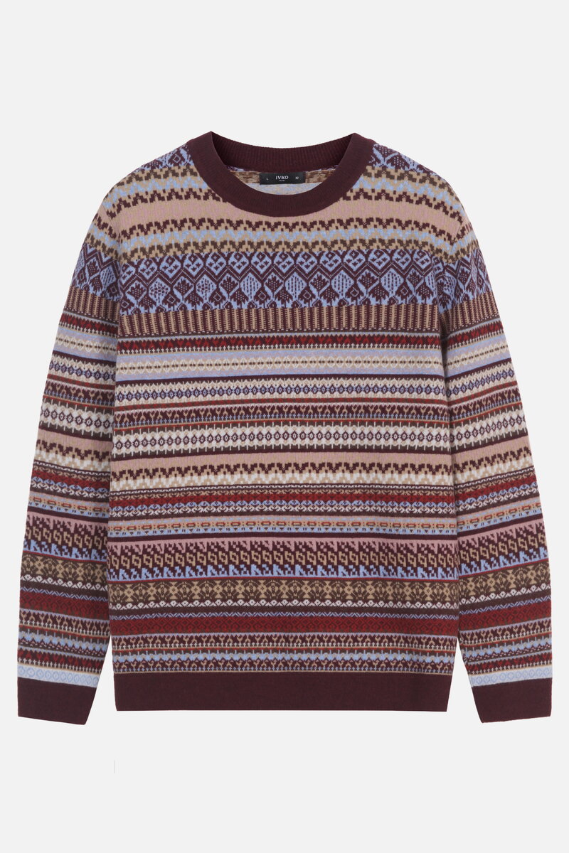 Fair Isle Man Pullover