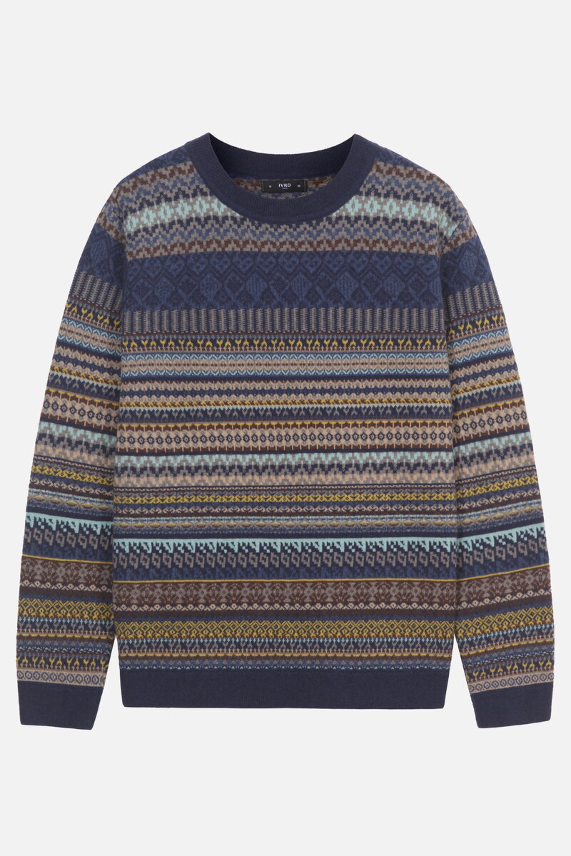 Fair Isle Man Pullover