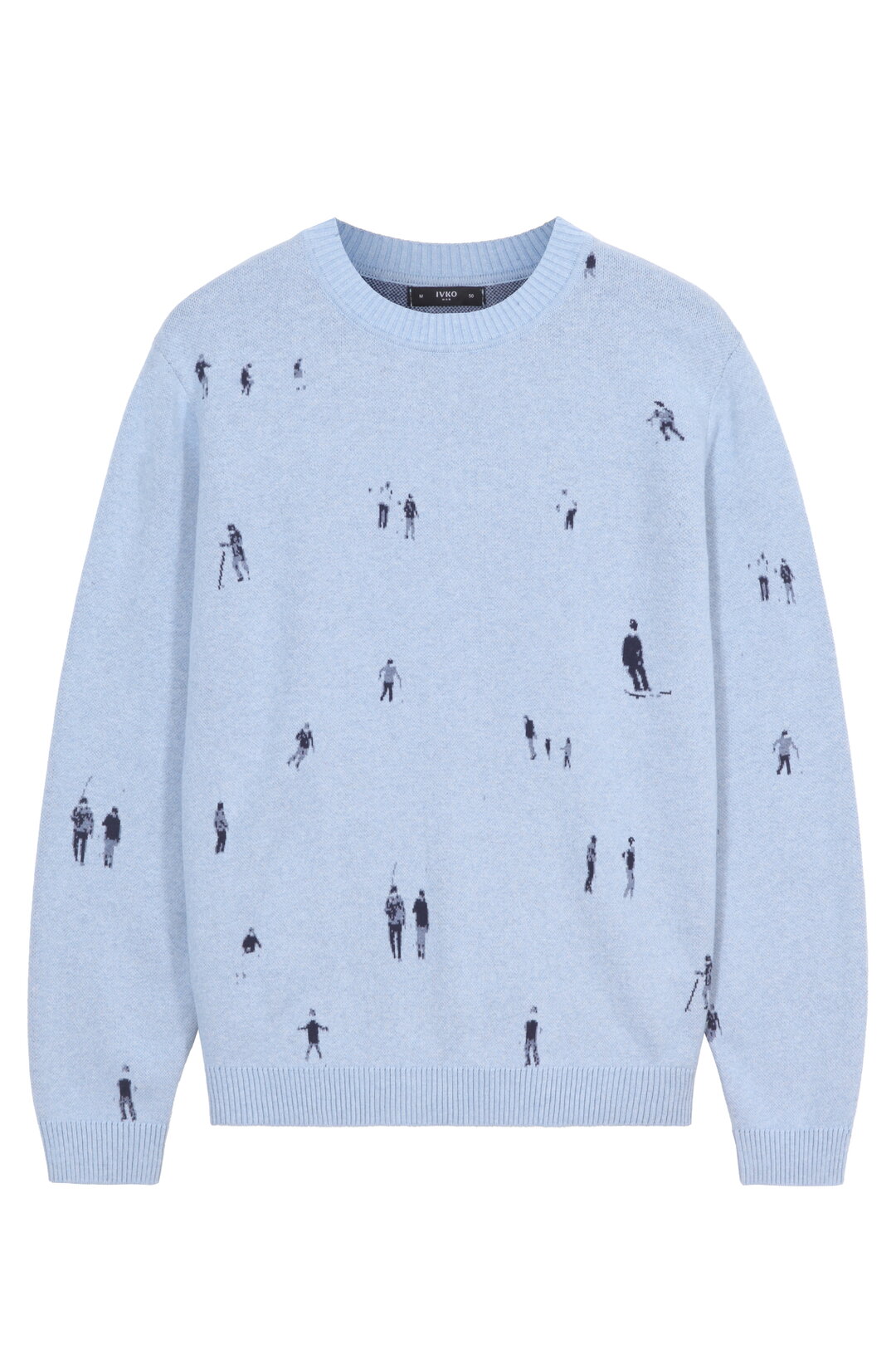 Herrenpullover Snowscape Design