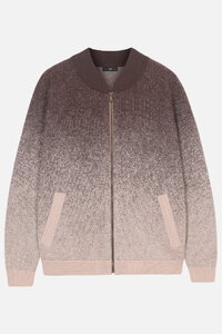 Jacke mit Reißverschluss, Murmurationsmuster