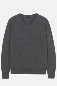 erren-Pullover aus Kaschmir - Mischung  mit V-Ausschnitt