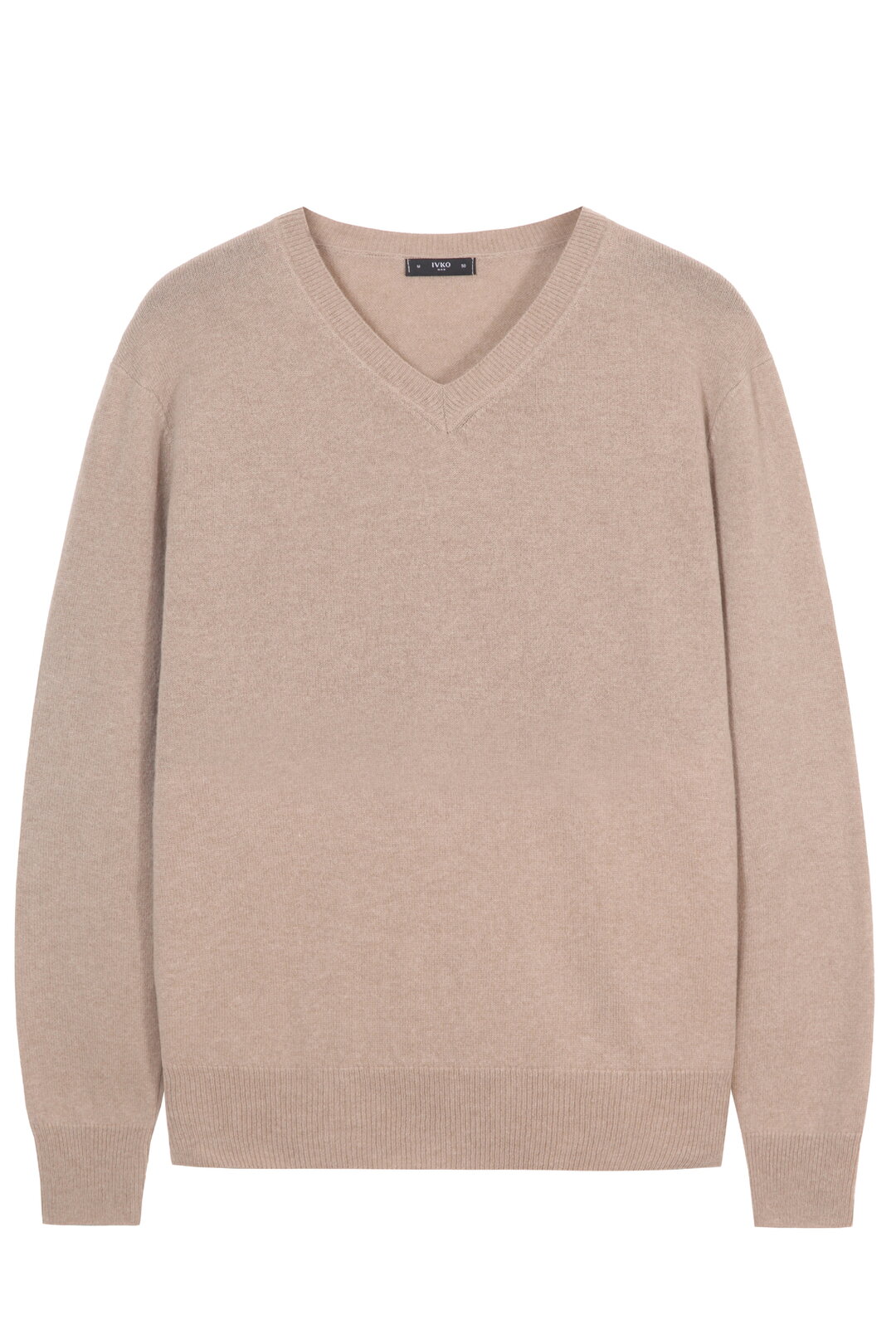 Muški Džemper od mešavine Kašmira sa V-Izrezom