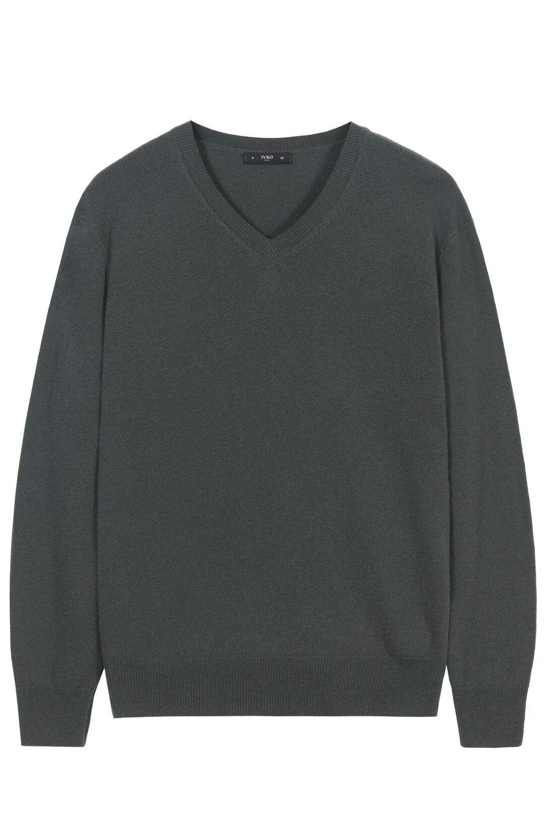 Muški Džemper od mešavine Kašmira sa V-Izrezom