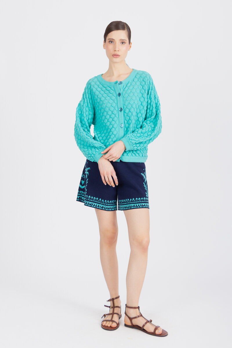 Solid Cardigan, Structure Pattern