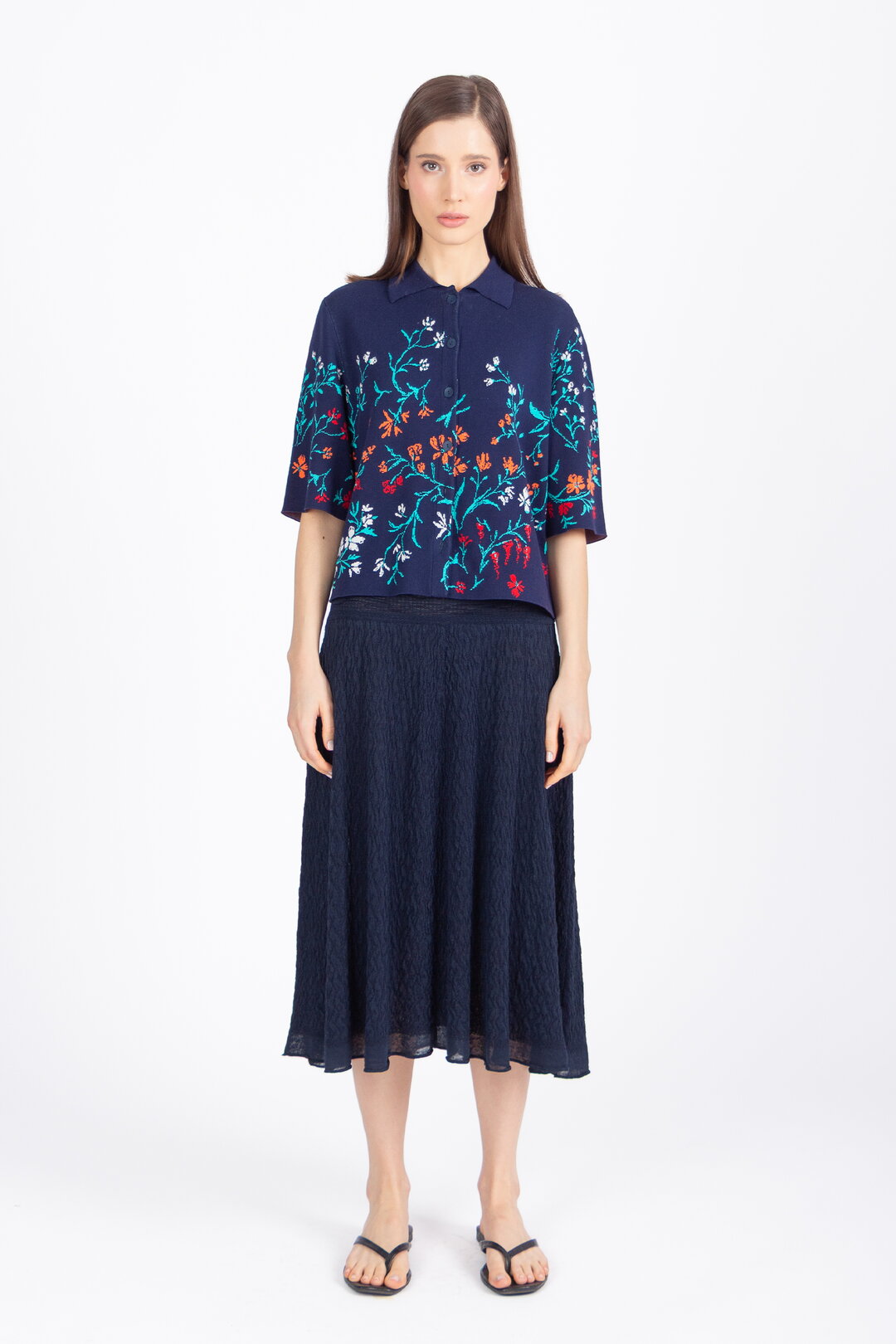 Jacket, Floral Pattern