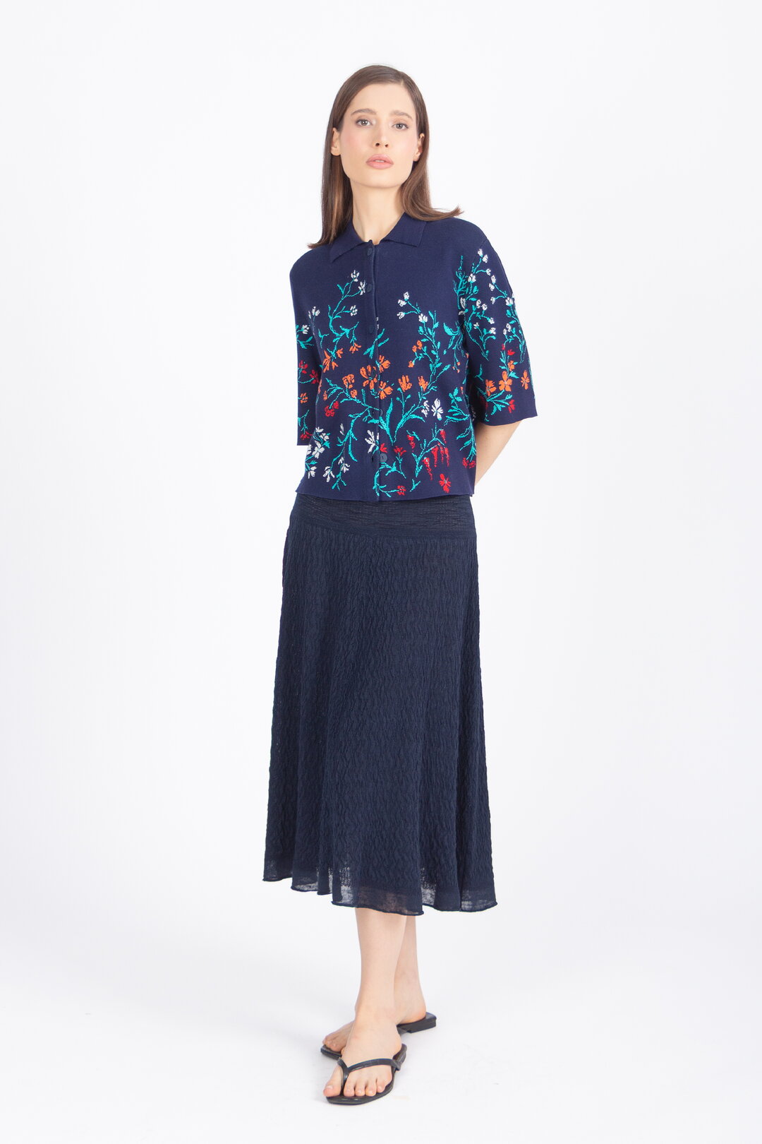 Jacket, Floral Pattern