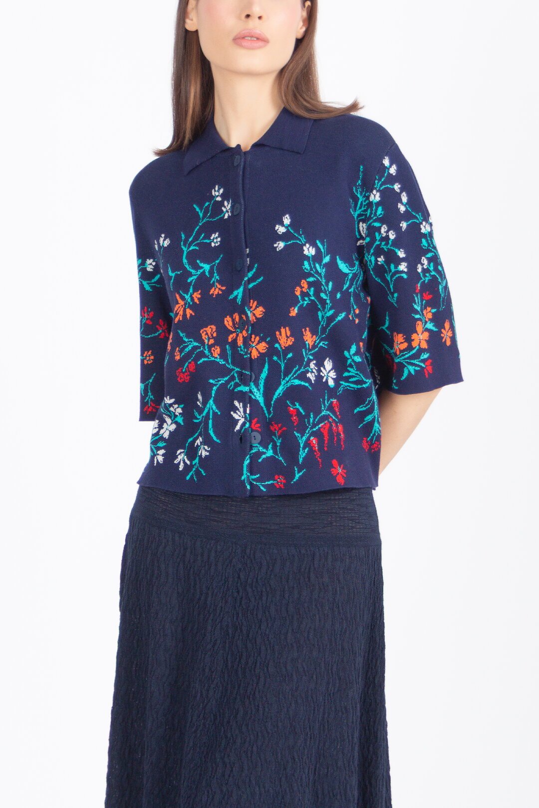 Jacket, Floral Pattern