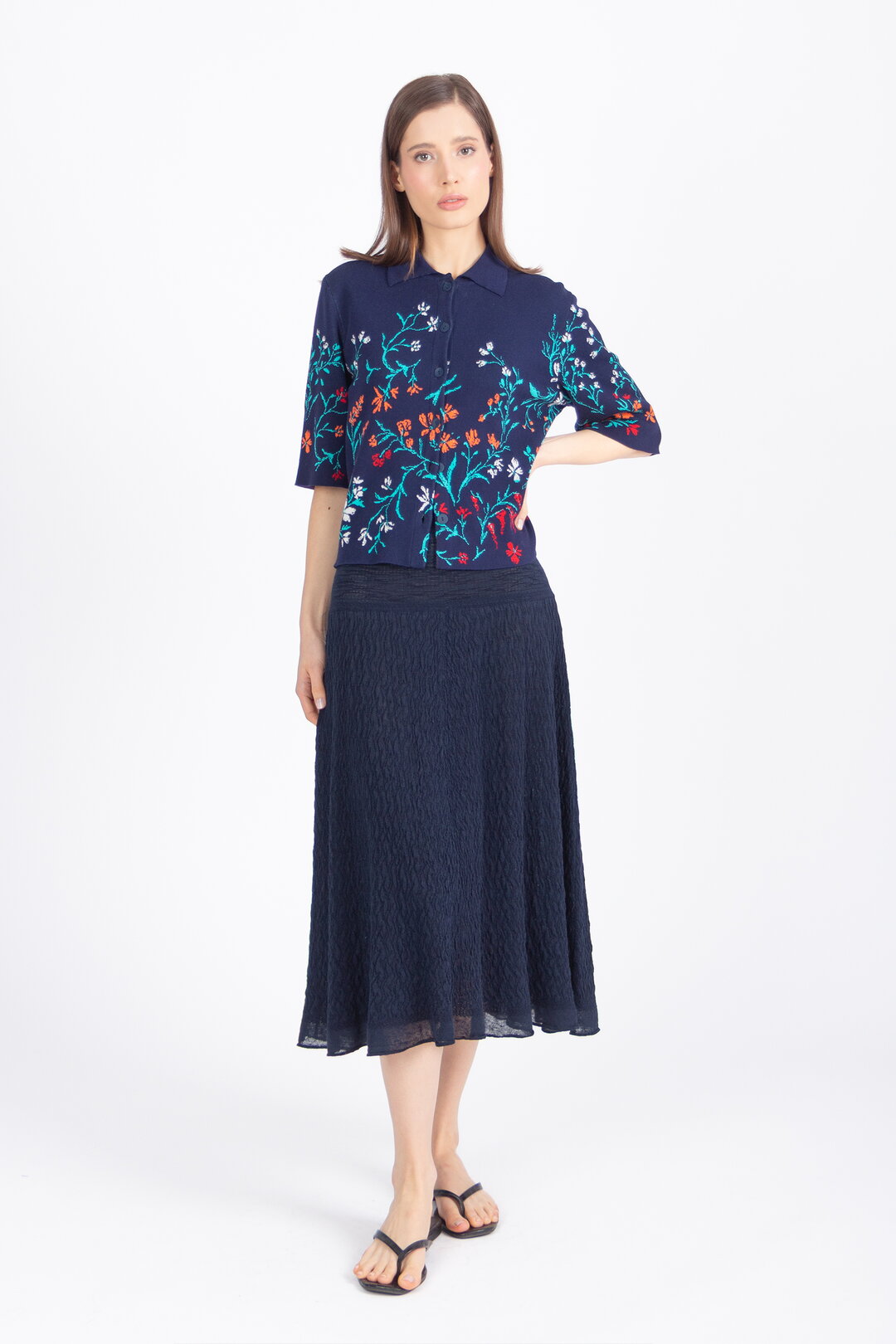 Jacket, Floral Pattern