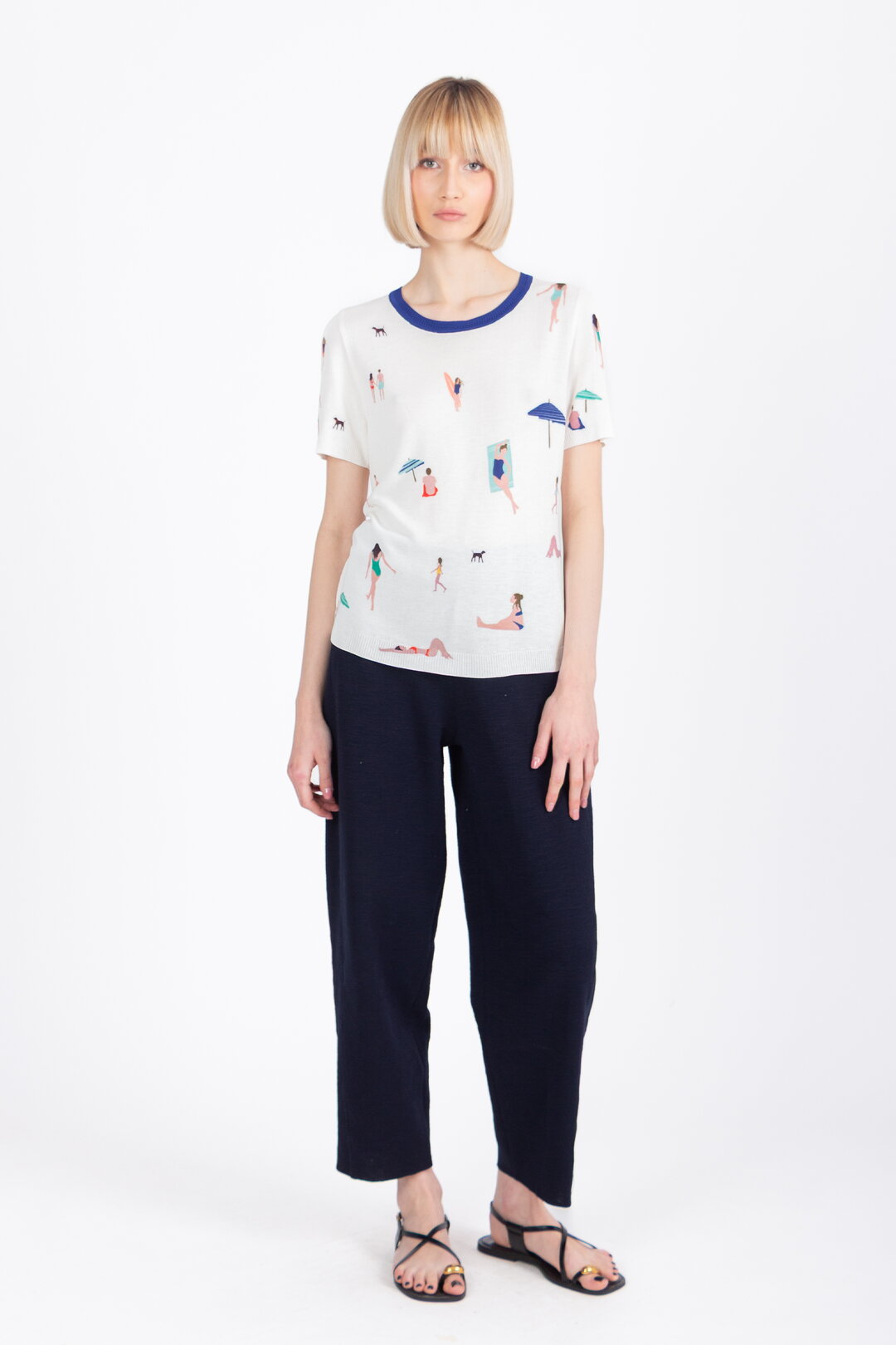 Pullover, Beach Fun Motif