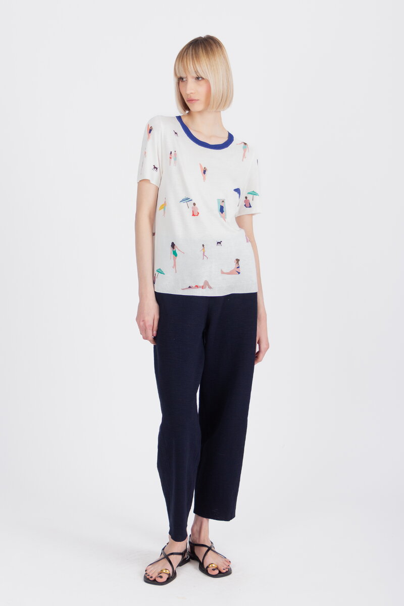 Pullover, Beach Fun Motif