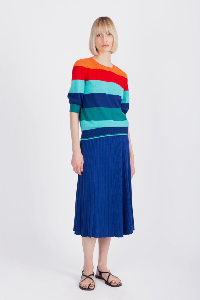 Pullover, Stripe Pattern