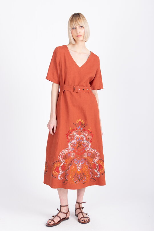 the craft dress in linen The Craft Dress in Linen
