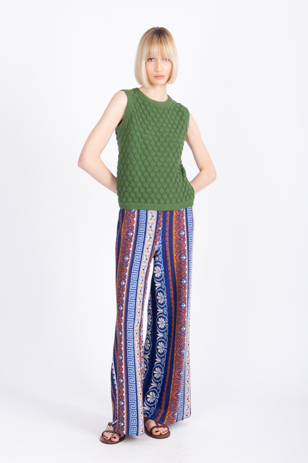 Pants, Mediterranean Pattern