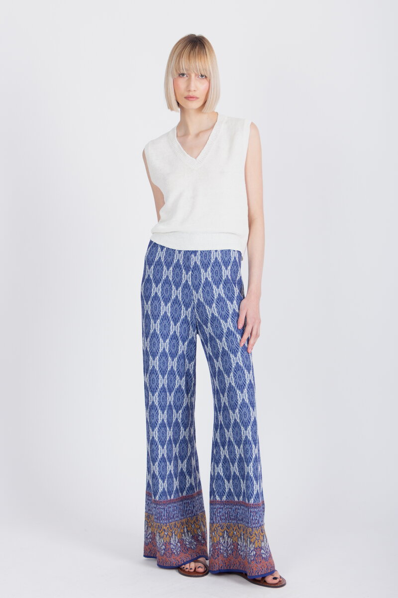 Jacquard-Hose, Mediterranean Motiv