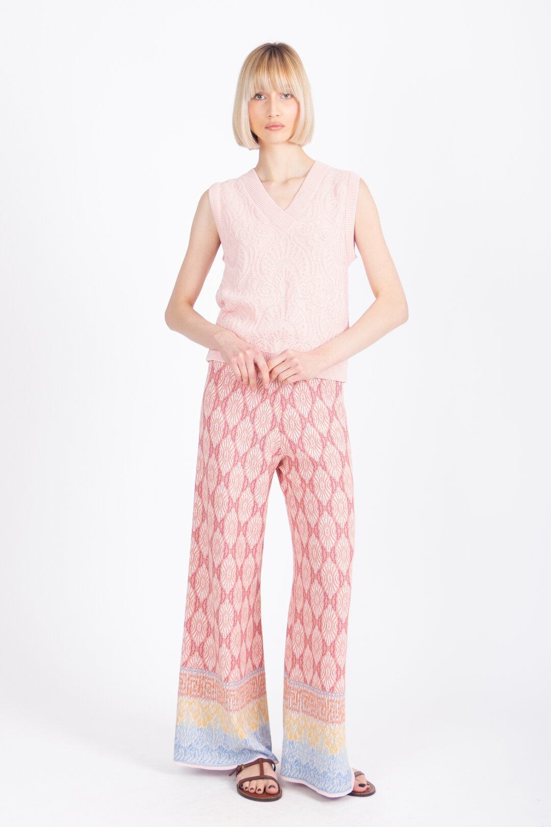 Žakardne Pantalone, Mediteran Motiv