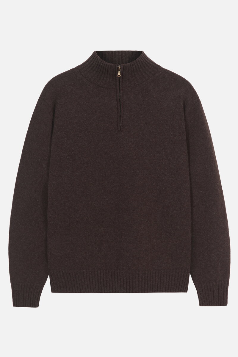 Zip-Collar Pullover