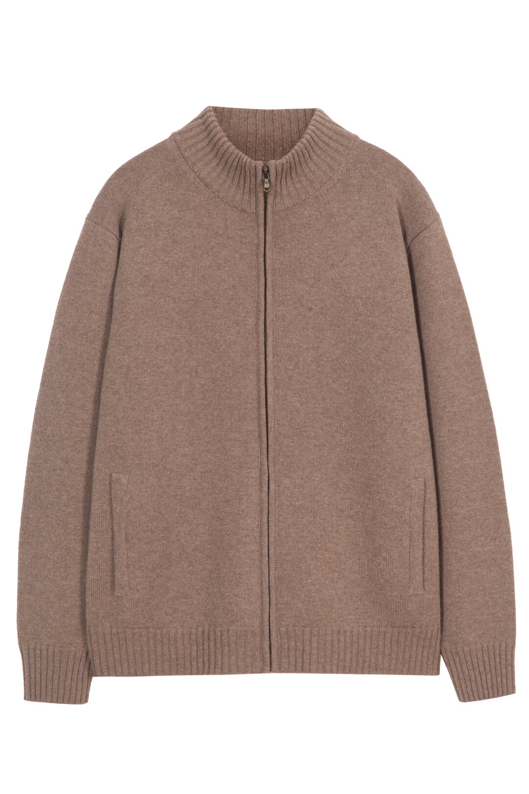 Zip Jacket, O-Neck