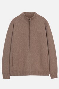 Zip Jacket, O-Neck