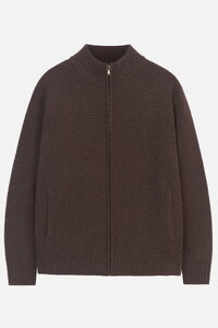 Zip Jacket, O-Neck
