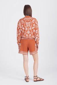 Žakardna Bomber Jakna, Urban Botanik Motiv