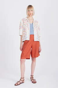 Jacket with Embroidery, Ornament Pattern