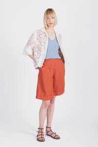 Jacket with Embroidery, Ornament Pattern